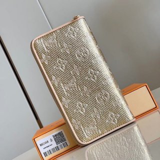 高級ブランドルイヴィトン モノグラムデニム ジッピーウォレット 本物 長財布 vuv68326