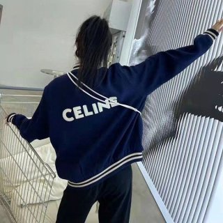 世界中で大人気セリーヌ メンズ カレッジ テディジャケット フリース 本物 Cev28193