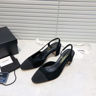 人気No1シャネル スリングバック シューズ 本物 shi48253