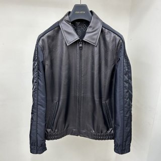 【新作23AW】ルイヴィトン レザー ジャケット 本物 vuu55551 【新作23AW】ルイヴィトン レザー ジャケット 本物 vuu55551