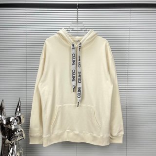 セリーヌ ルーズコットンフリースパーカー 本物 Ces43146