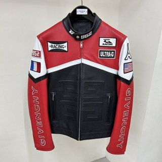 大人気！ジバンシィ レザー レーシングスーツ 本物ジャケット入手困難品！ jip44026