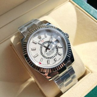 関税負担なし ロレックス スカイドゥエラー 42MM 自動巻き 本物 roj93016