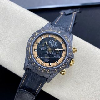 送料無料 ロレックス 本物 DiW カーボンデイトナ "CREAM INVERT GOLD" rom77516
