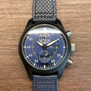 IWC パイロットウォッチ 本物 クロノグラフ トップガン IW389008