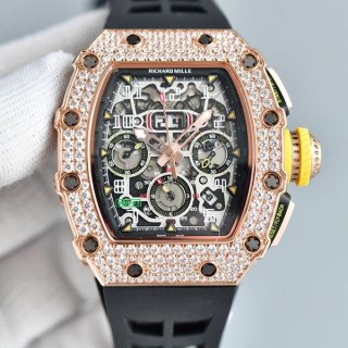 リシャールミル オートマティック 本物フライバッククロノグラフ RM11 ric35353