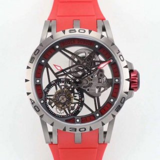 争奪戦ロジェデュブイ 本物 エクスカリバー スパイダー チタン 45MM rod58791