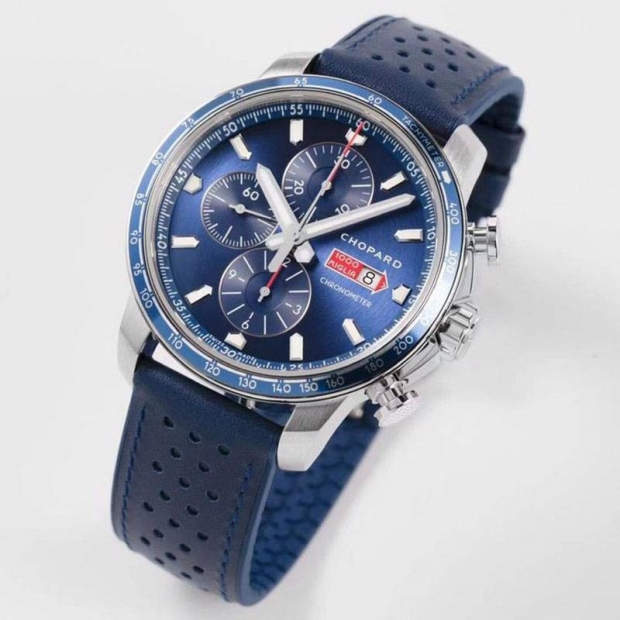 人気急上昇ショパール 本物 ミッレ ミリア 時計 44 mm shq00821