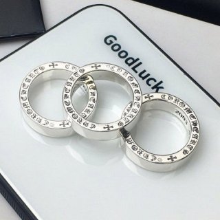 お洒落に クロムハーツ CHクロス リング 指輪 本物 Kuf05449