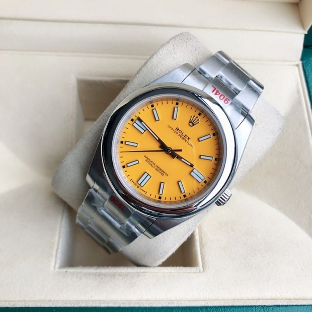 希少色 ロレックス 時計 本物 オイスターパーペチュアル 41mm roe22537