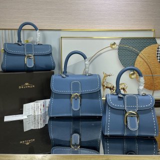 春もの新作デルヴォー 本物☆ブリヨン ハンドバッグ ブリヨン 3サイズ☆送料込 Dev28350