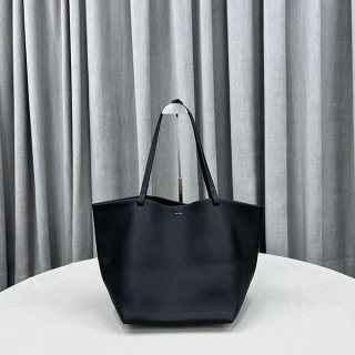 ザロウ バッグ 本物 PARK 3 ロゴ グレイン レザー ポーチ付 zam77748