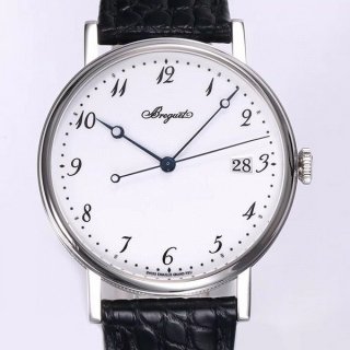目を惹くカラー ブレゲ クラシック シリシオン 本物 メンズ 38 mm 時計 bum40880