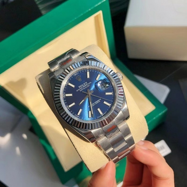 送料込 ロレックス 本物 時計 41MM デイトジャスト roc26972