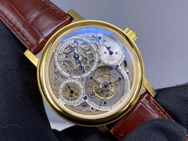 入手困難ブレゲ グランド コンプリケーション トゥールビヨン 本物 メンズ 40 mm 時計 bul06860