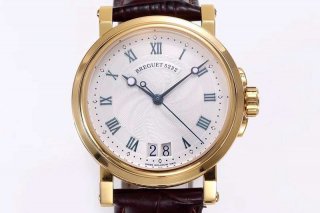累積売上総額第１位！ブレゲ マリーンII ラージデイト 本物 メンズ 39 mm 時計 bux81525