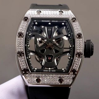 高品質リシャールミル 本物 ダイヤモンドベゼル ria77958
