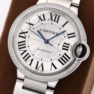 人気No1カルティエ 本物 バロンブルー kap66385
