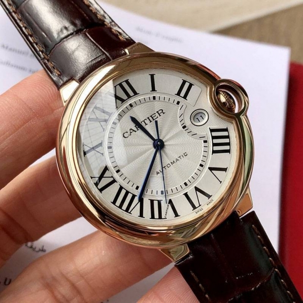 21AW新作カルティエ バロンブルー ４２ｍｍ 本物 kac87332