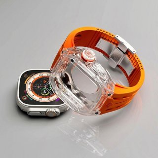 《大人気》ゴールデンコンセプト 本物 アップルウォッチケース - RSTR - SUNSET ORANGE gos31578