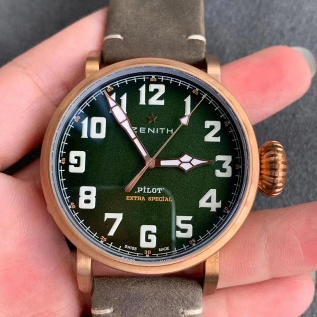 入手困難ゼニス 本物 パイロットタイプ20 エクストラスペシャル45mm zeo85626