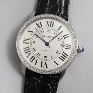 稀少カルティエ ロンドソロ XL 42 mm 本物 kak93886