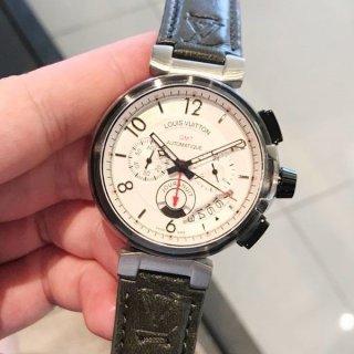高品質ルイヴィトン 本物 タンブール クロノグラフ 43mm vui87179