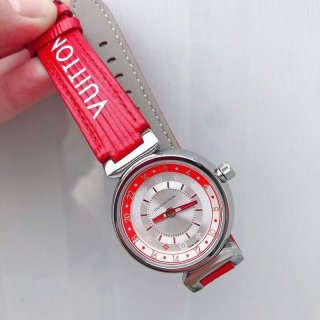 送料込 ルイヴィトン 時計 タンブール 本物 ストリート ダイバー 33mm vuc40944