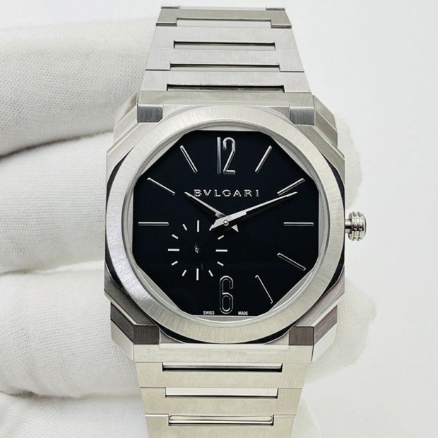 超話題!ブルガリ 時計 オクト ローマ 本物 41mm Octo Roma Buv30512