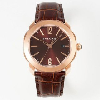 希少色ブルガリ 時計 オクト ローマ 41mm Octo Roma 本物 Bum43389
