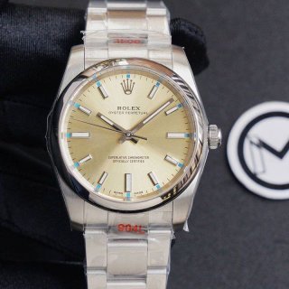 ロレックス 本物 時計 オイスター パーペチュアル 34MM rox66561