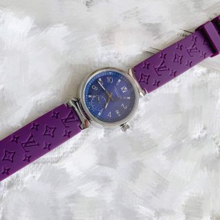 世界中で大人気ルイヴィトン 時計 タンブール 本物 ストリート ダイバー 33mm vur16084