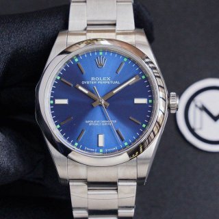 入手困難 ロレックス 本物 時計 オイスター パーペチュアル 34mm rox59391