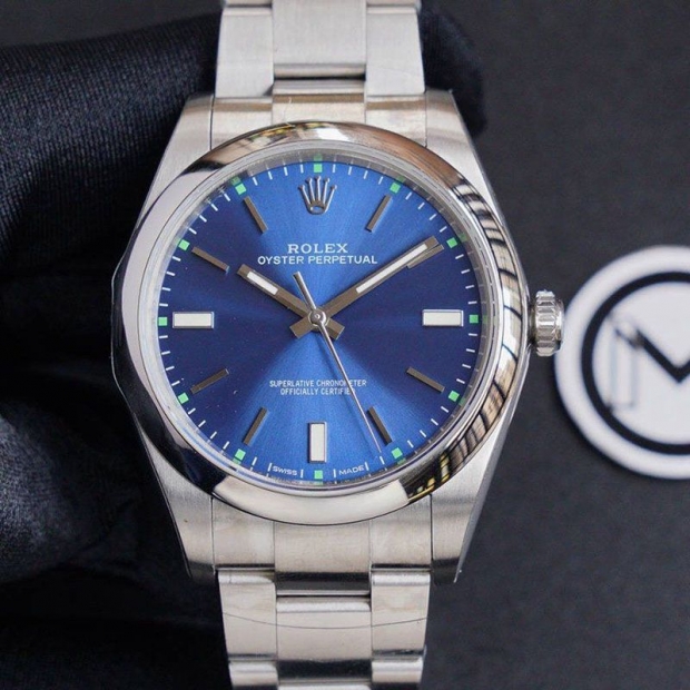 入手困難 ロレックス 本物 時計 オイスター パーペチュアル 34mm rox59391