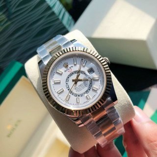 21AW新作 ロレックス 本物 スカイドゥエラー 42MM 自動巻き roz56946