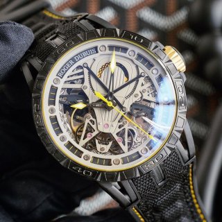 秋冬新作ロジェデュブイ 本物 エクスカリバー スパイダーウラカン 自動巻き 約46MM 3色 rov55453