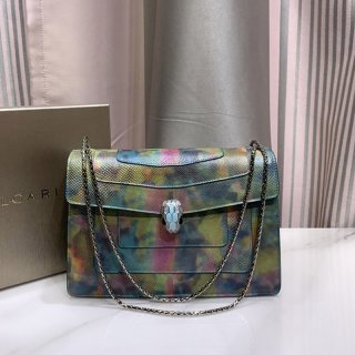 定番 ブルガリ☆セルペンティ フォーエバー ショルダーバッグ 本物 Buu37154 定番 ブルガリ☆セルペンティ フォーエバー ショルダーバッグ 本物 Buu37154