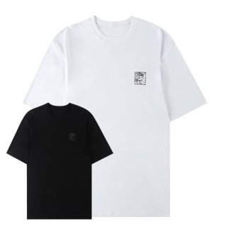 すぐ届くエルメス 半袖 Tシャツ 本物 H刺繍 コットン 2色 era13829
