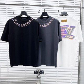 高品質 ルイヴィトン Tシャツ 本物 コットン 半袖 vun70174