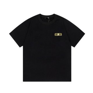 バレンシアガ BBロゴ プリント 半袖 Tシャツ 本物 bab50960