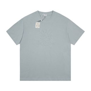 注目★ロエベ Anagram ロゴ コットン Tシャツ 本物 半袖 loy39095