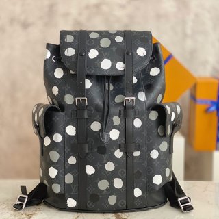 ルイヴィトン × 草間彌生 本物 LV × YK クリストファー MM M46403