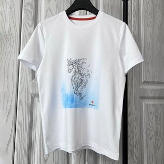 人気急上昇エルメス 半袖 Tシャツ 本物 H刺繍 コットン err31105