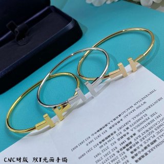 21-22AW ティファニー T ワイヤーブレスレット 本物 Tij37834