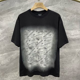 大人気!注目度抜群!バレンシアガ BB Tシャツ 本物 bab97802 大人気!注目度抜群!バレンシアガ BB Tシャツ 本物 bab97802