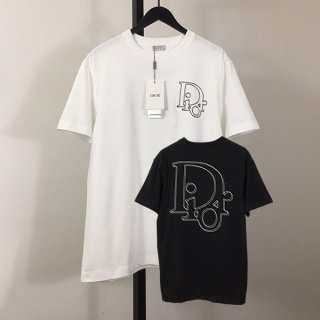 新作ディオール x ERLコラボ 本物 リラックスフィットTシャツ 2色 dec41771