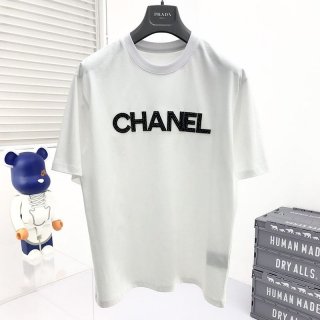 【日本未発売】シャネル Tシャツ プリント プレタ クルーズ 本物 shn94342