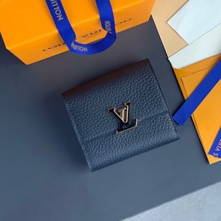 【ルイヴィトン】ポルトフォイユカプシーヌ 本物 XS 三つ折り財布 M68587