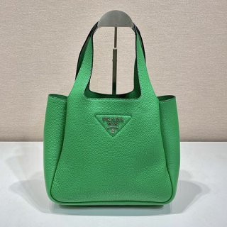 追跡付プラダ ミディアム レザー トートバッグ 本物 puc79509