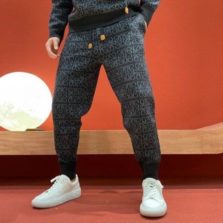 稀少ロエベ ジョギング トラウザース コットン 本物 loe43979 稀少ロエベ ジョギング トラウザース コットン 本物 loe43979
